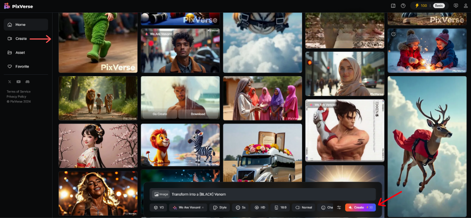 هوش مصنوعی pixverse